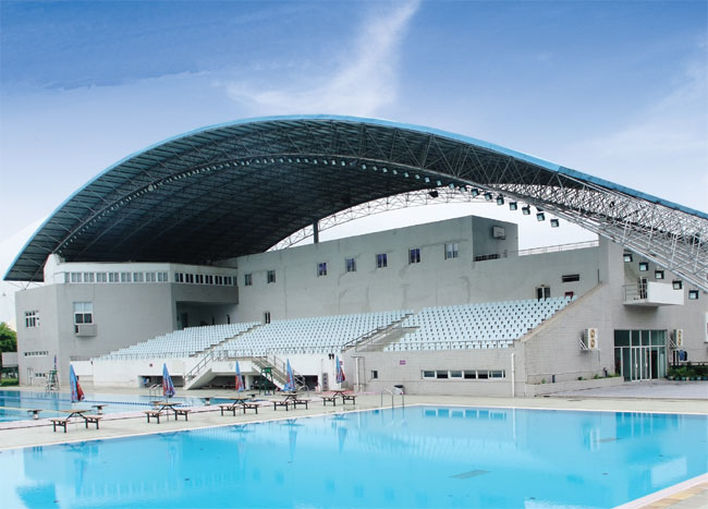 汨罗游泳馆网架